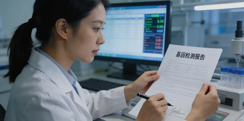 楚雄LFS基因检测报告阳性结果