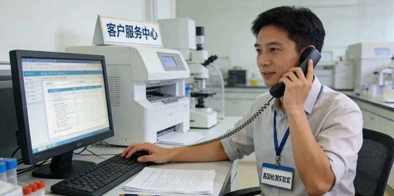 安国遗传科医生与患者沟通家族病