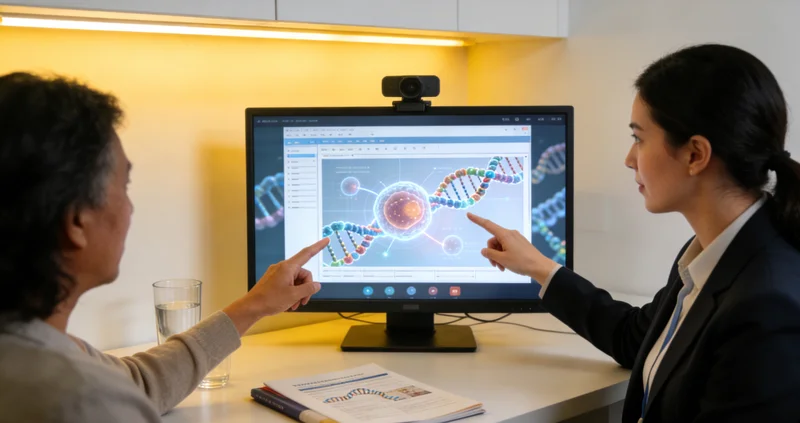 东莞遗传咨询门诊医生与咨询者沟