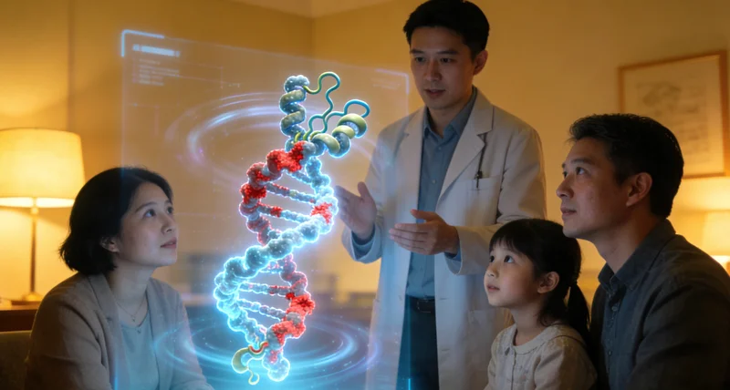 临夏家庭接受遗传咨询与报告解读