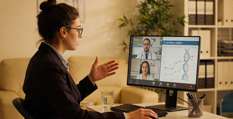 二连浩特家庭进行远程遗传咨询