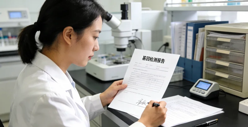 铁力遗传咨询师解读基因检测报告