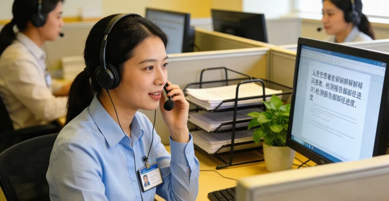 余姚患者与医生沟通基因检测报告