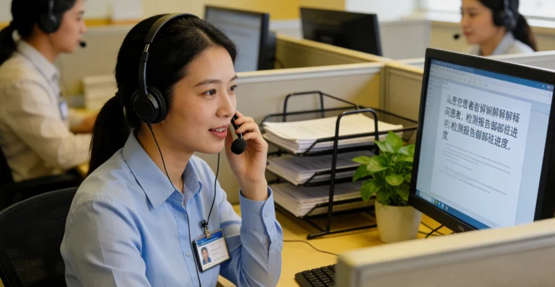 桂平家庭进行基因检测报告咨询场