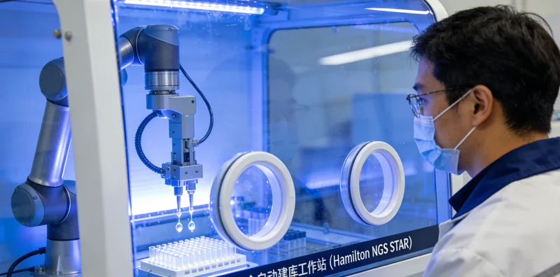 上海眼科医生为儿童进行专业眼底