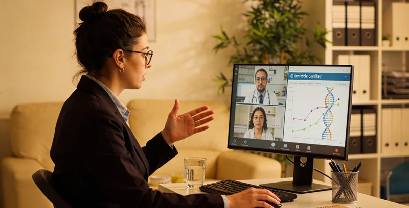 兰州遗传咨询师为家庭解读基因报