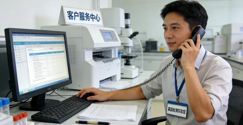 鞍山医院遗传咨询师为市民讲解B