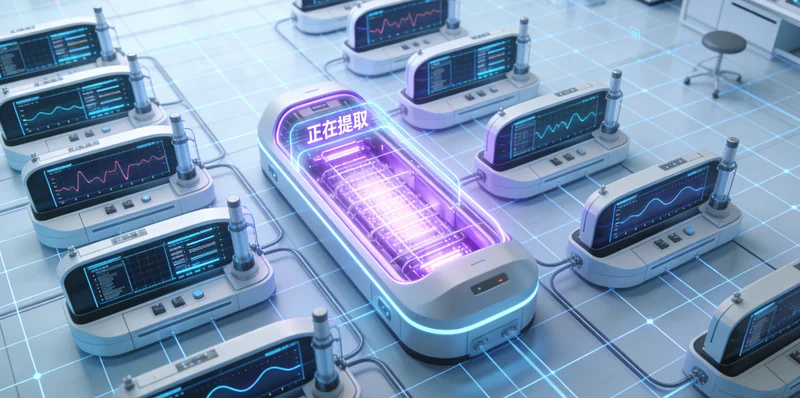 禄丰基因检测中心实验室内技术人