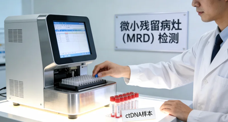 北流基因检测采血现场，医护人员