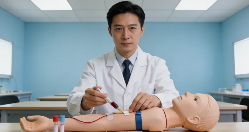 邵东遗传咨询中心护士进行无痛样