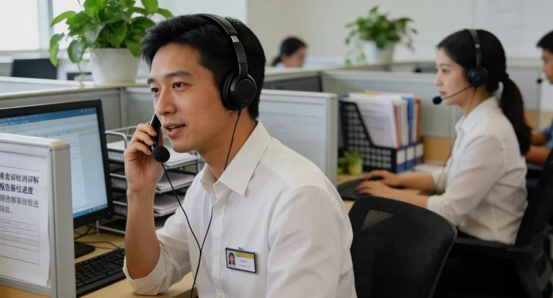 柳州医生在诊室为患者解读基因检