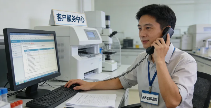 灵武专业遗传顾问为居民解读基因