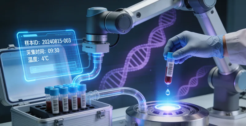 廊坊司机陈先生查看基因检测报告