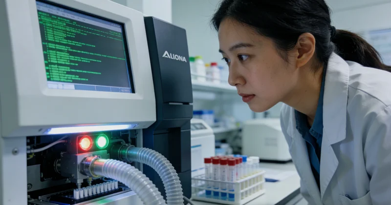 北京基因检测实验室技术人员进行