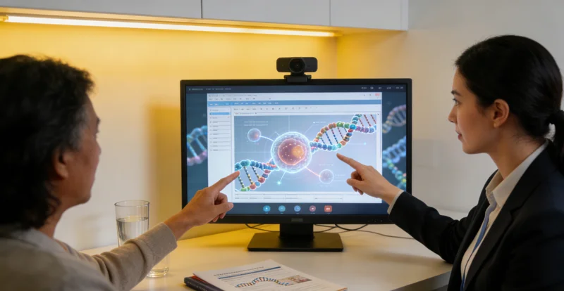 太旗家庭遗传健康咨询示意图