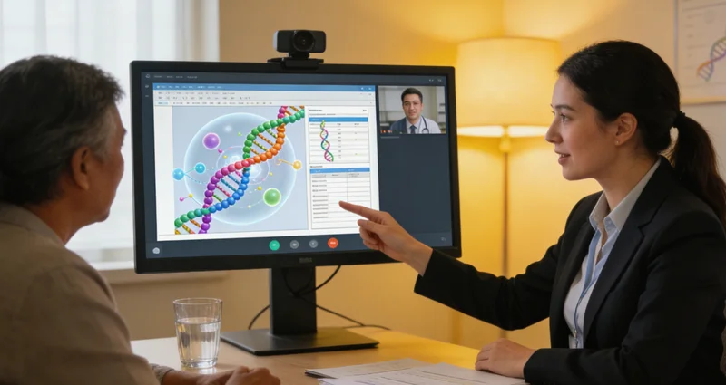 巴州家庭进行RB基因遗传咨询场