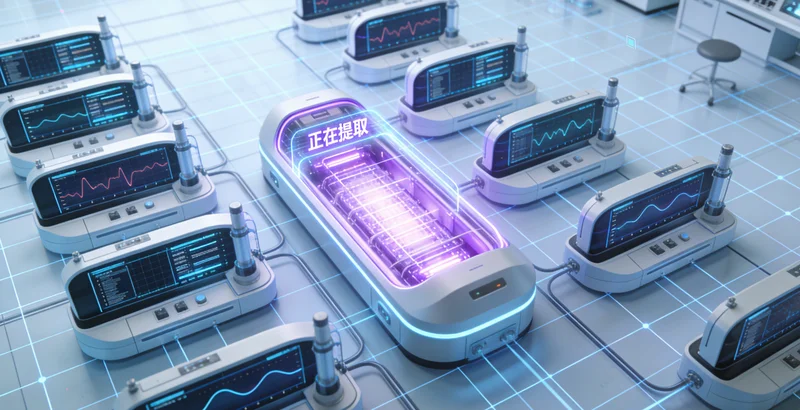 抚州护士进行无痛基因检测采样过