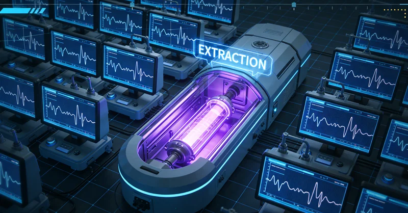 基因检测实验室进行DNA测序分