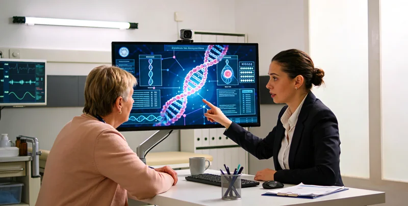 青岛遗传咨询门诊医生与患者沟通