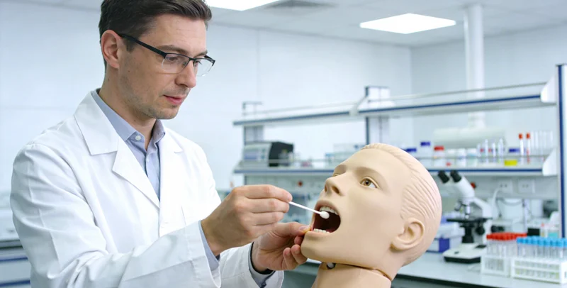 南宫市民进行基因检测采样(抽血