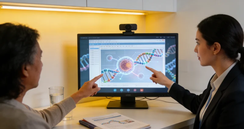 金昌遗传咨询师与患者面对面沟通