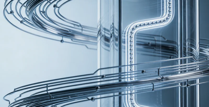 象征基因检测的DNA双螺旋与数