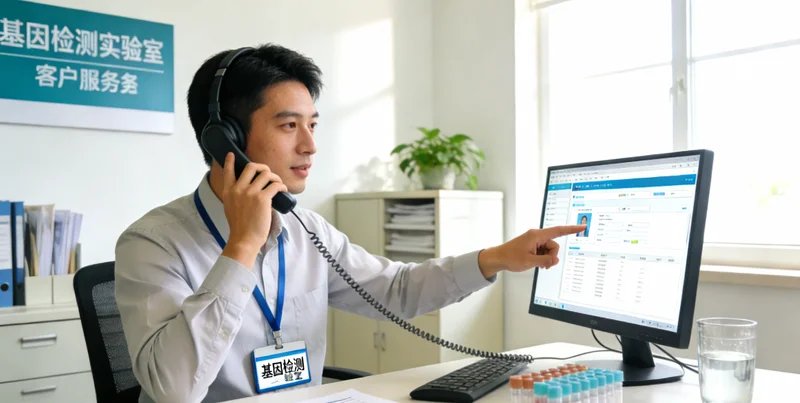 阿图什遗传咨询师与家庭成员进行