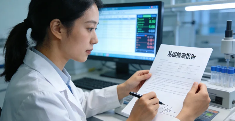 宜都基因检测DNA螺旋与报告解