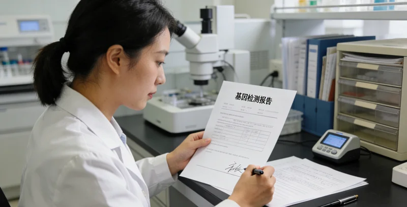 鸡西遗传咨询师与家庭一起解读基