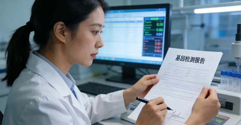 北屯遗传咨询师与家庭解读基因检