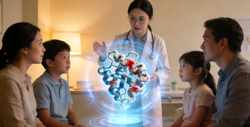 南阳专业遗传咨询师为客户解读林