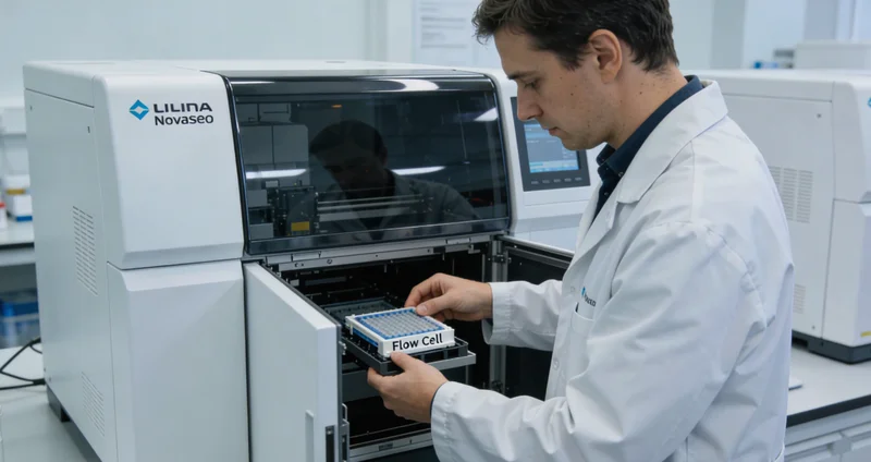 东乌旗基因检测实验室内部测序仪