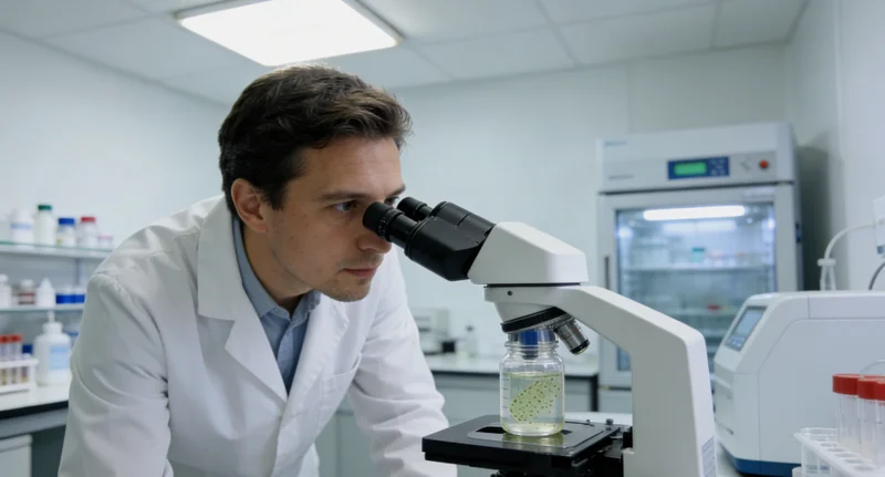 侯马父亲陪伴孩子接受健康检查温