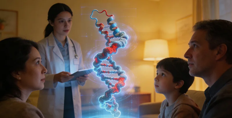 莱阳家庭医生在进行遗传病健康咨