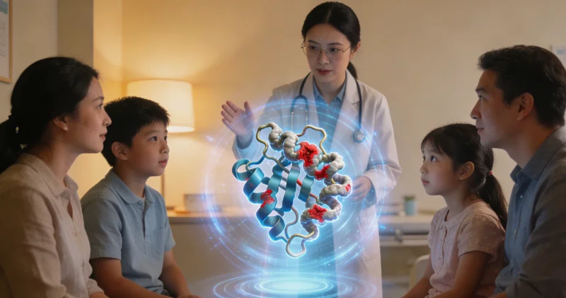 武穴医生为咨询者解读基因检测报