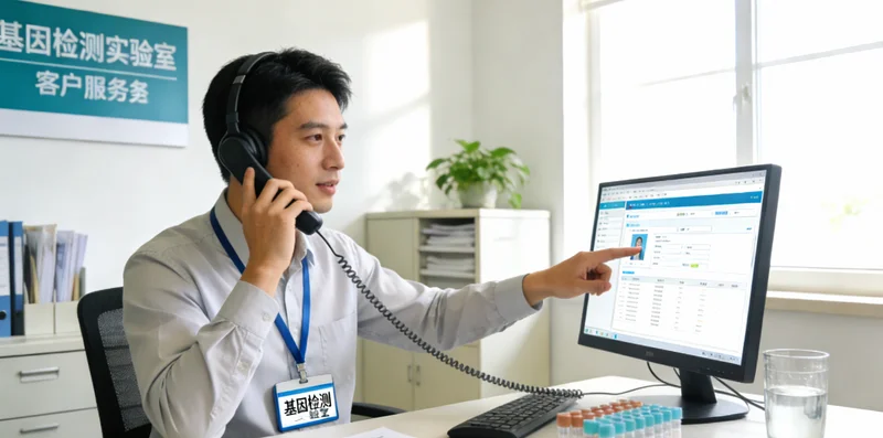 锡林浩特遗传咨询门诊医生与患者