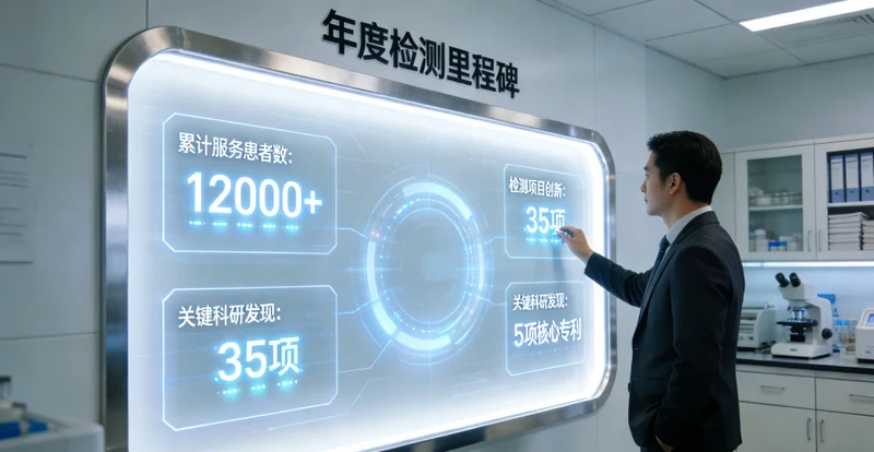 专业基因检测实验室进行样本分析