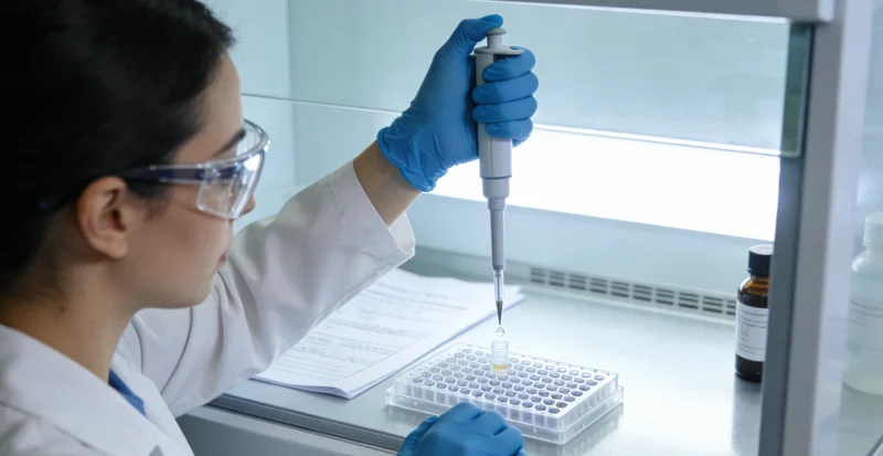 遂宁市民进行基因检测抽血采样