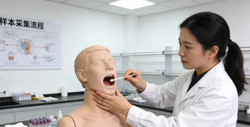察右前旗基因检测采样过程展示