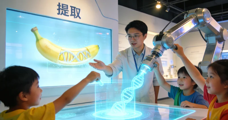 阿左旗草原上一家人在蓝天下的温