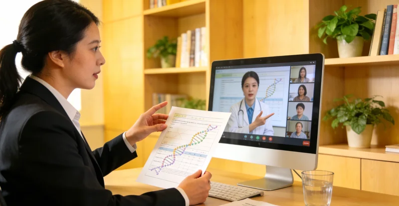 TP53基因突变3D科学示意图