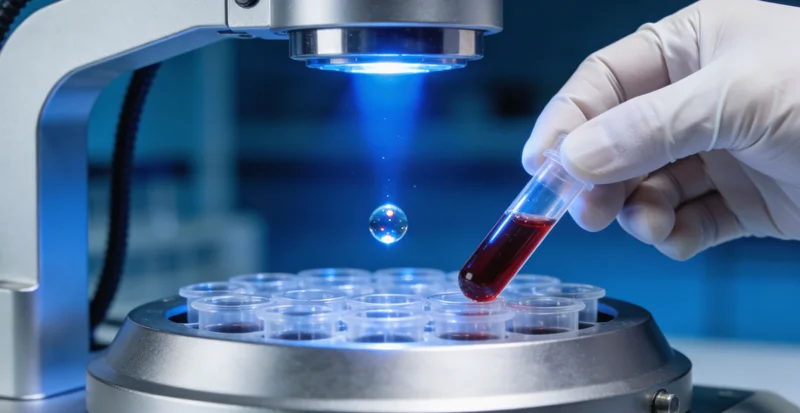 简阳市民进行基因检测采样现场