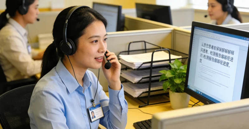 公主岭医生为患者解读基因检测报