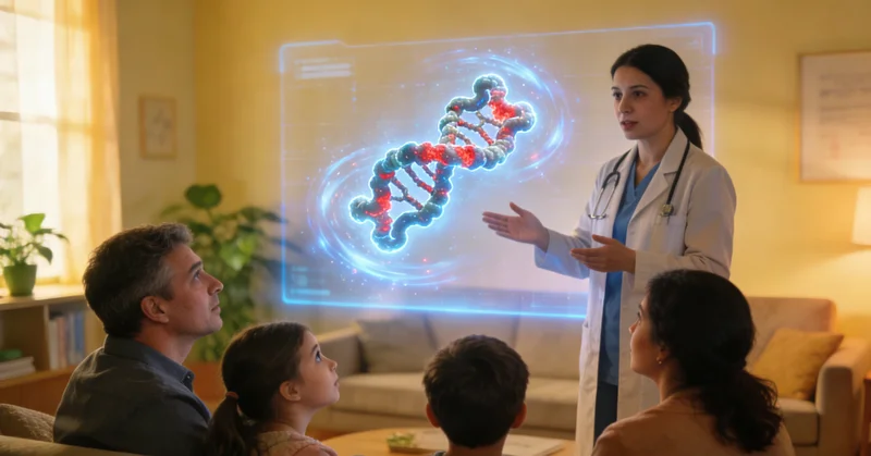 兴义家庭在进行遗传咨询