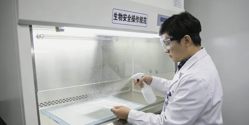 梅河口市民在医院进行健康筛查