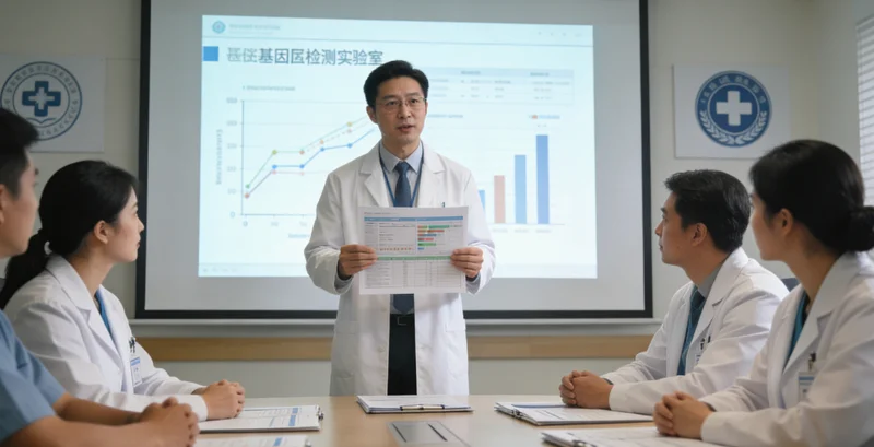 基因检测实验室分析DNA序列