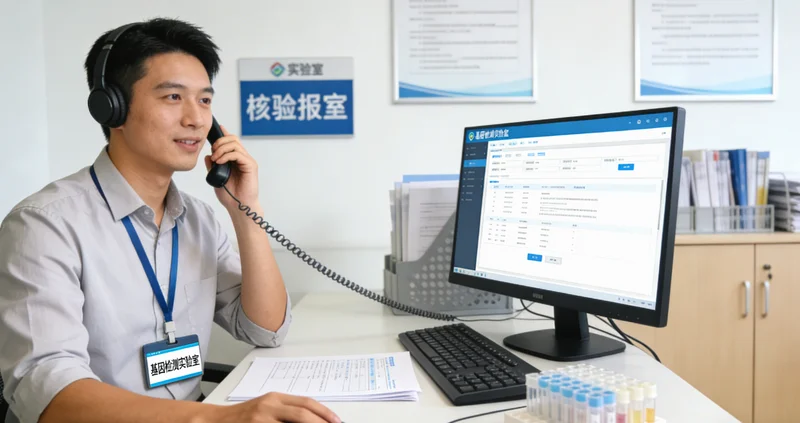 达旗遗传咨询师与市民面对面解读