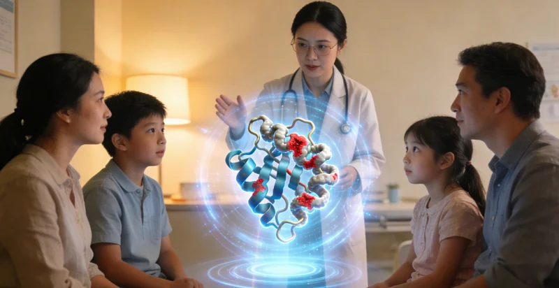 凉山州医院内专业人员进行基因检