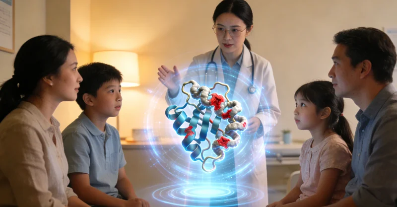 诸暨遗传咨询室医生与咨询者沟通