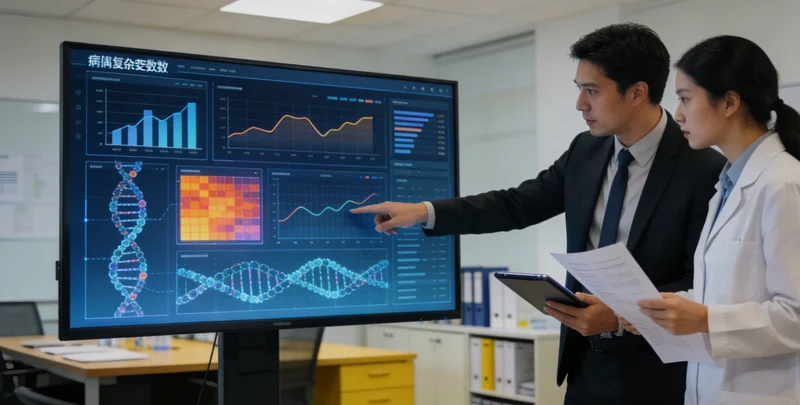 大兴安岭居民进行遗传咨询场景